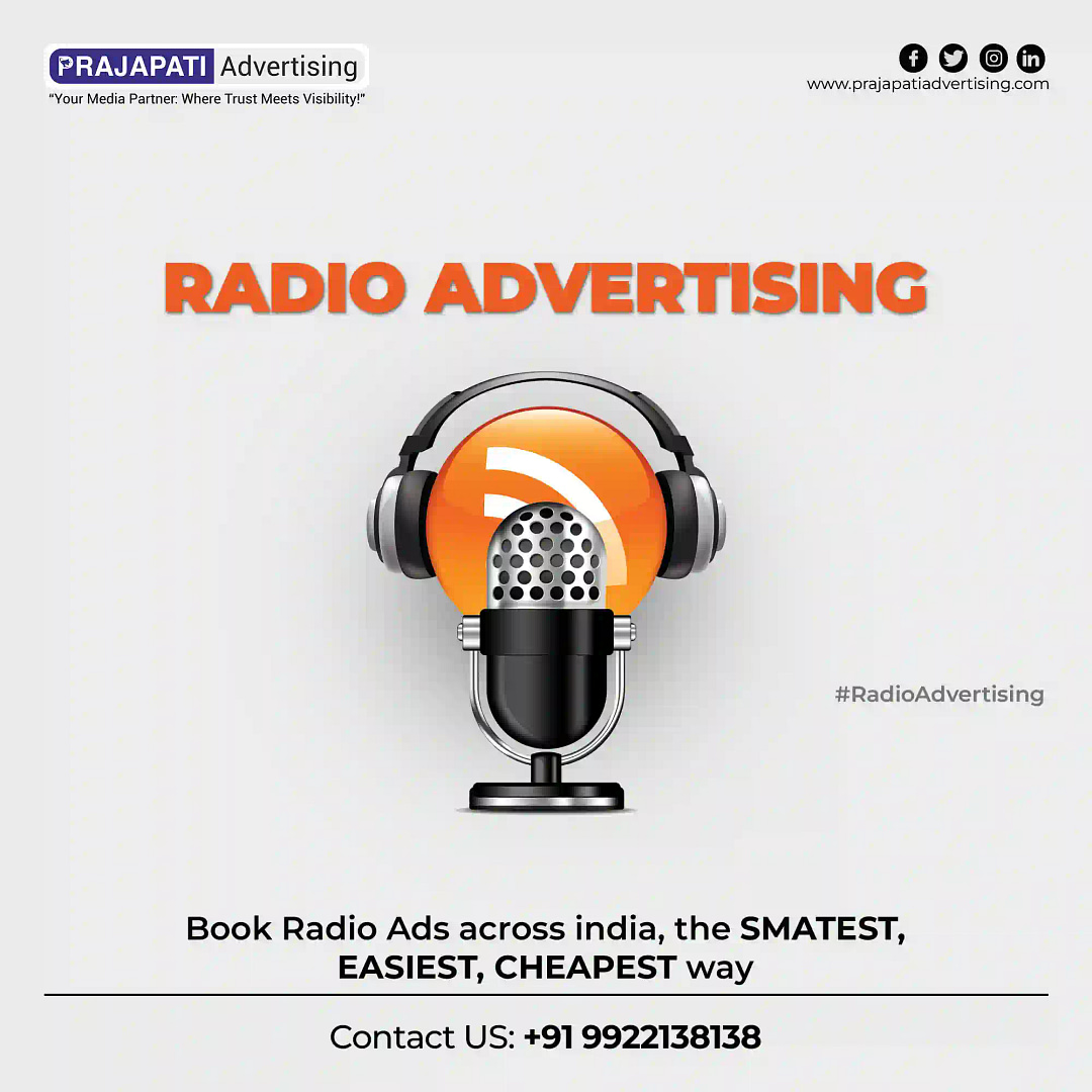 Radio Advertising Prajapati Advertising